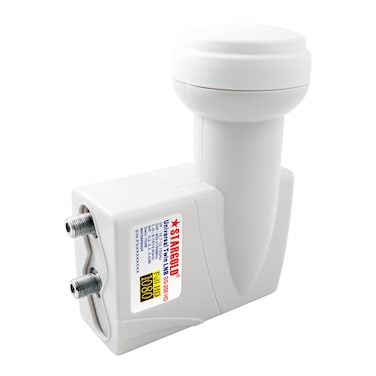 STARGOLD Universal Twin LNB High-Performance, Waterproof, 4K Ultra HD, Full HD, SG-200 HD