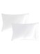 Xclusives Premium White King Pillow Cases - 2 Piece Set Pillow Cover - Soft Brushed Microfiber Fabric - Pillow Cases Size (20x40 Inches) by Infinitee Xclusives