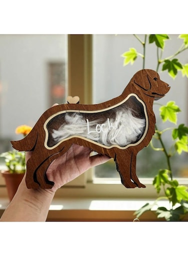 Pet Hair Memorial Box, Pet Fur Storage Figurine, Pet Keepsake Box