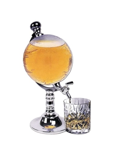 BARRAID Amazing Large 3500 ml Globe Shape Liquor/Whisky/Wine/Beer/Vodka/, Dispenser/Decanter for Home Bar/Gift/Pubs/Party Capacity 3.5 litre