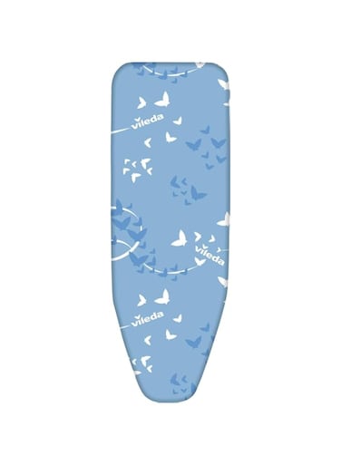 Vileda Comfort Plus Ironing Board Cover, 3 Layer System, High Stability, Universal Size up to 45 x 130 cm