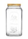 Homemade Glass Jar, 3 Lt, Metal Lid, 246 Mm Height