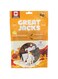 Great Jack's Kettled Cooked Dog Treats Liver with Cheese Recipe 7oz