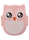 Cute Owl Lunch Box Portable Fruit Box Mini Bento Box