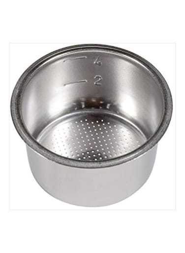 Espresso Maker Filter Basket Silver