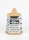 4-Sided Box Multi Grater with Wooden Handle &ndash; Stainless Steel for Slicing, Shredding &amp; Zesting