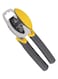 Multi-Purpose 3-in-1 Can Opener – Yellow/Silver/Grey, 20x5.5cm, Easy Grip Design