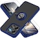 Case for Honor X7C Case Cover With 2Pack Screen Protector Metal Ring Holder Grip Kickstand Car Magnetic Mount Shockproof Matte Hard Back Bumper Case for Honor X7C Blue