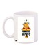 Winnie The Pooh Printed Coffee Mug White/Yellow/Black