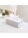 Tissue Box - Rectangular Napkin Holder, Clear Box Cover Facial Tissue Dispenser, Tissue Box For Kitchen And Office Room.