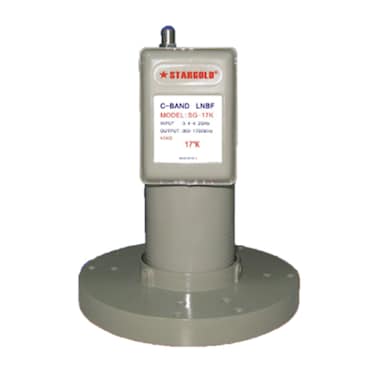 STARGOLD C-BAND LNB High-Performance, Full HD, MPEG4-S2 Compatible, SG-17K