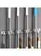 Mop Holder Wall Mount Stainless Steel Tool Hanger Storage Organizer for Home, Kitchen, Garage, Garden, Laundry Room, Bathroom Organization and Storage(4 Racks 5 Hooks)