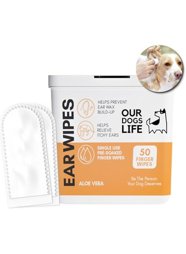 DogsLife Ear Wipes Aloe Vera Dog 50pcs
