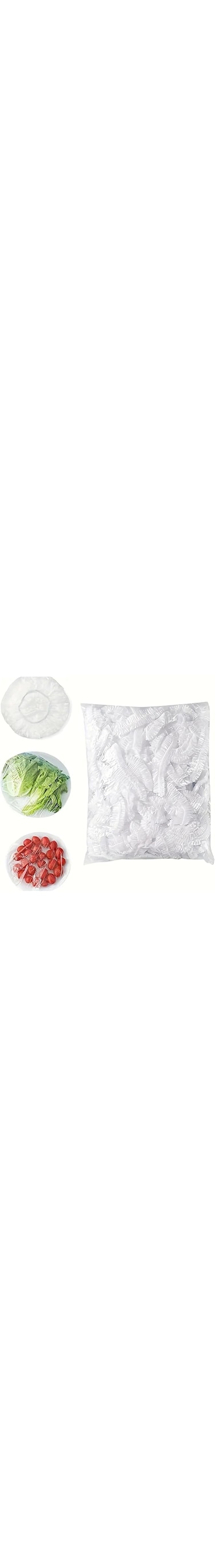 100pcs Food Covers, Reusable Elastic Food Storage Covers, Plastic Sealing Elastic Stretch Adjustable Bowl Lids, Universal Kitchen Wrap Seal Bags For Cover Food