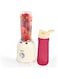 Geepas Personal Blender- GSB44113/ 300W Powerful Motor with 2 BPA-Free Tritan Bottles, 600 ML/Transparent and Unbreakable Bottles/Perfect for making Smoothies, Protein Shakes/ 2 Years Warranty,