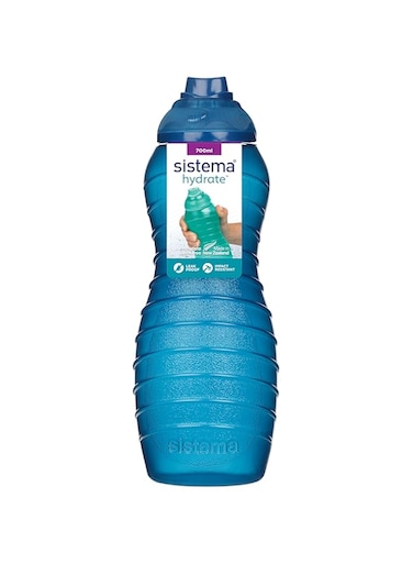 Sistema Davina Bpa Free Water Bottle, 700 Ml, Assorted
