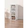 Stackable Shoe Storage Box Set, Clear Plastic, Front Opening Door, Modular Design, White