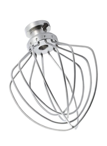 Steel Wire Whip Attachment for KitchenAid Tilt-Head Stand Mixer K45WW - Perfect for Whipping Egg Whites, Cream, Cakes, and Mayonnaise - Dishwasher Safe Accessory