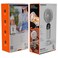 PORODO Chillo Flex Portable Handheld Fan 1200mAh, 5 Speeds, LED Display &amp; Phone Holder