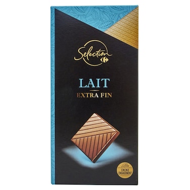 Carrefour Selection Milk Chocolate, 100g