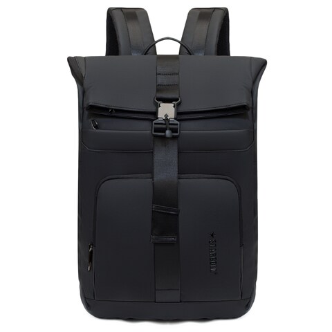 STARGOLD 17&quot; Backpack With Front Pocket, Magnetic Buckle Closure, Side Opening And Computer Compartment For Travel, Business And Daily Use
