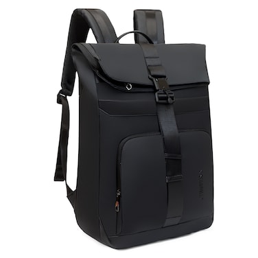 STARGOLD 17" Backpack With Front Pocket, Magnetic Buckle Closure, Side Opening And Computer Compartment For Travel, Business And Daily Use