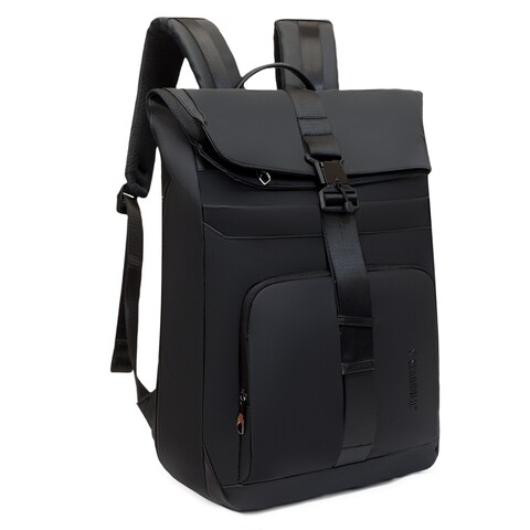 STARGOLD 17&quot; Backpack With Front Pocket, Magnetic Buckle Closure, Side Opening And Computer Compartment For Travel, Business And Daily Use