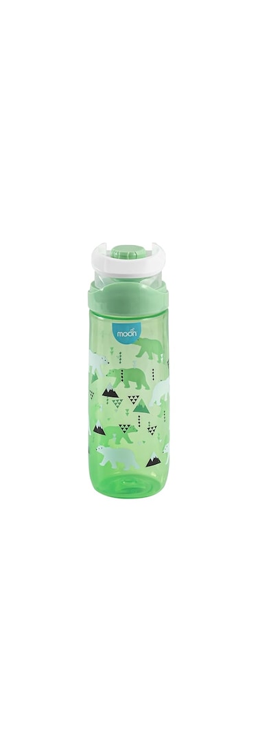 The Moon Brand Kids Water Bottle 79x79x232mm 735ml / 25oz-Green