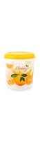 ESQUBE Storage Containers for Kitchen   With Durable Lid (Cereal, Flour and Sugar Containers) - Yellow (1 piece)