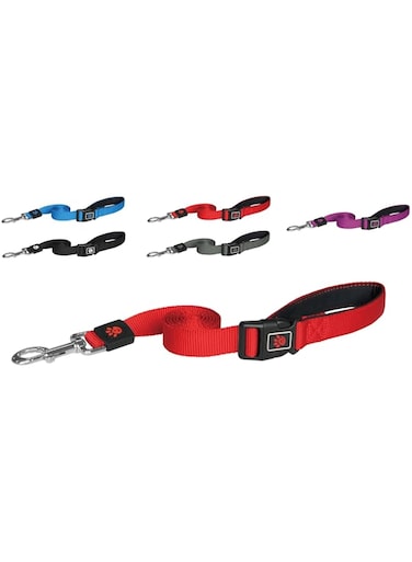 DOCO&reg; Easy-Snap -HANDS FREE Leash 6ft (DCS2072) Color - Red, Sizes - L