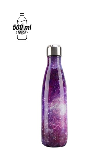 Insulated Double Wall Stainless Steel Water Bottle Multicolour 500ml
