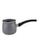 Non-Stick Coffee Warmer Marble With Black Bakelite Handle Grey 9cm