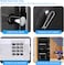Safe Box Large with Digital Keypad and Key Lock, Security Locker for Money Files Folder Documents Jewelry Office Home RB90EG (Size, 90x40x50cm) Black