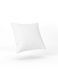 Linen Mellow Cushion ,Size 40X40 Cm white - 100% Cotton Cover polyester fiber Infill 1 Piece White