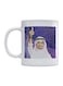 Rabih Saqar Printed Mug White/Purple/Beige