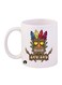 Video Game Crash Printed Mug White/Red/Green
