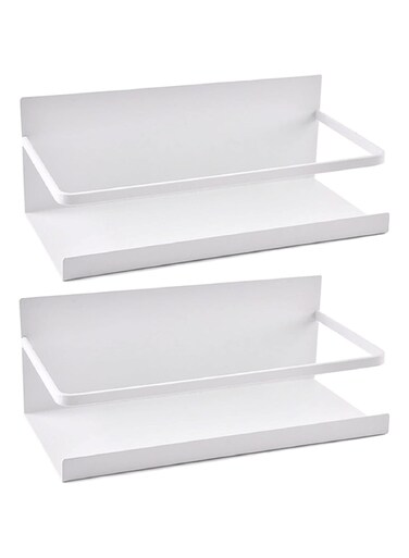 2 Magnetic Rack for Multi Purpose White