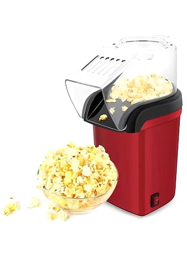 KASTWAVE Hot Air Popcorn Popper Machine, Mini Air Popper Popcorn Maker, Electric Popcorn Maker, 2 Minute Fast Popcorn Machine with Measuring Cup, No Oil BPA Free Air Popper for Home Movie, Party