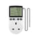 Intelligent Digital Thermostat Countdown Temperature Control Switch Socket Timing Temperature Controller &ndash; UK Plug