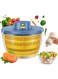 4L Electric Large Salad Spinner- Lettuce Spinner, Fruit Washer Spinner, Fruit Dryer Spinner, Fruit Spinner Dryer, Fruit Cleaner Spinner, Salad Spinners Salad Dryer, Vegetable Spinner