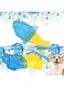 MRTURK REVHQ PET Teether Cooling Chew Toy 2 Pieces Teething Toy Freezable Dog Toys Dog Cooling Toys for Small Medium Dogs Fetch Food Relieve Dental Discomfort, 2 Types