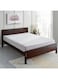 Box Bristol Polycotton Double Fitted Sheet 200 x 25 x 140 cm Grey