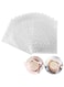 NCN Self Adhesive Cookie Bags Cellophane Treat Bags, Searik White Polka Dot Plastic Pastry Bags with Thank You Labels for Party Gift Giving Bakery Candy Cookie Chocolate (3.94 x 3.94 Inches, 100 Pcs)