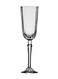 3 Pieces Diony Champagne Flute Set 125 Ml, 207 Mm Height, 57 Mm Diameter Clear
