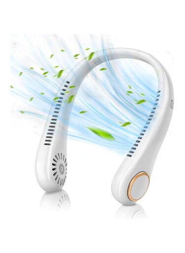 Dreamy Cubby Neck Fan, Personal Neck Fans, 3 Levels Portable Neck Fan, USB Rechargeable Neck Fan with 360&deg; Adjustable, Bladeless Neck Fan