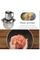 5L Stainless Steel Food Chopper Grinder 800W Electric Meat Blender for Vegetables Nuts Kitchen Use