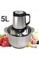 5L Stainless Steel Food Chopper Grinder 800W Electric Meat Blender for Vegetables Nuts Kitchen Use