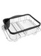 Umbra 1004292-047 Sinkin Multi-Use Dish Rack Black/Nickel, Metal 48.26 X 29.21 13.97 cm