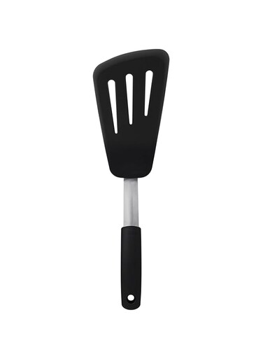 OXO Good Grips Silicone Flexible Omelette Turner, Black, 1071532V5, Omelet Turner
