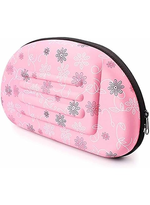 Tazweeq Folding Dog Carrier Cage, Foldable Travel Carrier, Portable Pet Carrier, Outdoor Duffel Bag (S, Pink)